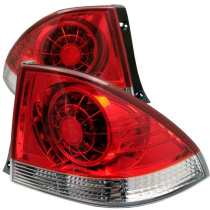 Lexus IS 300 01-03 LED Bakljus - Röda Klara Spyder Auto